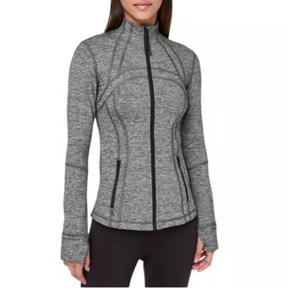 lululemon athletica Tops - Lululemon Define Jacket Women’s Size 6 Gray Full Zip Long Sleeve Athletic